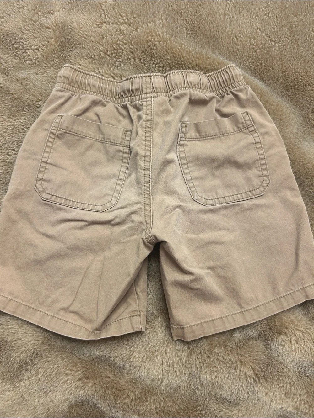 Boys  Tan Drawstring Casual Shorts 💥